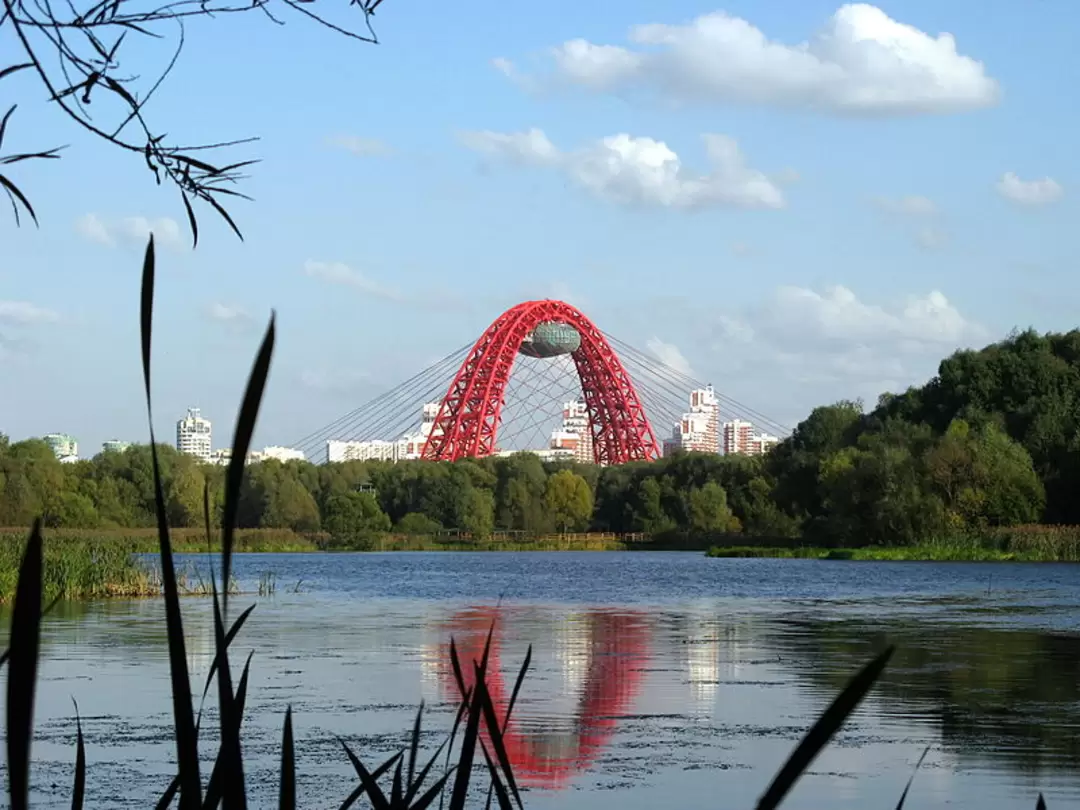 Вантовый мост с летающей тарелкой Вантовый мост с летающей тарелкой, фото 11
